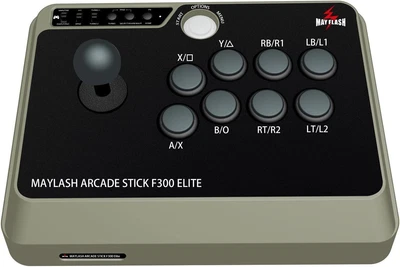 May Flash Arcade Stick F300 Elite Black Game Controller New Limited Japan • $179.88