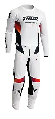 $109.46 • Buy Thor MX Pulse Air React Jersey & Pant Combo Set ATV/UTV Vented Mesh Riding Gear