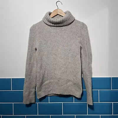 SAINT JAMES 100% Wool Jumper Roll Neck Size 8 UK • £22