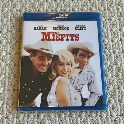 NEW - The Misfits (Blu-ray Disc 1961) Brand New Marilyn Monroe Clark Gable • $10