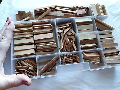 Assorted Wood Pieces For The Building & Construction Of Dollhouse Miniatures  • $11.99