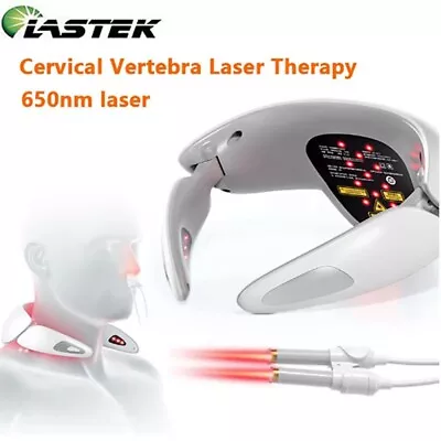 LASTEK Neck Releaser Cervical Vertebra Laser Therapy Electric PainRelief Medical • $170.99