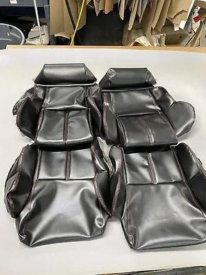 1989-1992 Corvette Seats Cover C4 Black Standard • $344.99