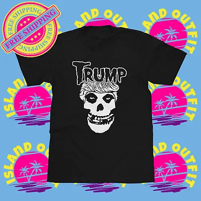 $18.98 • Buy Trump Misfits Logo Shirt Fiend Skull TShirt ULTRA MAGA President Donald Trump