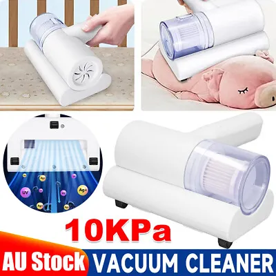Cordless Handheld Vacuum Cleaner UV Dust Mite Remover Bed Blanket Bed Mattress • $23.45