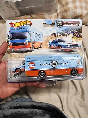 Hot Wheels Team Transport 26 LANCIA RALLY 037 EURO HAULER Car Culture Gulf  • £49