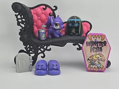 Monster High Accessories Lot Couch/Chair Cleo Shoes Doll + Misc • $14.99