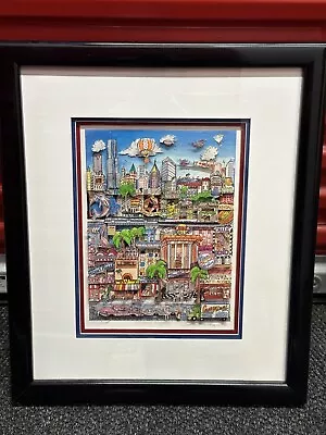 Charles Fazzino Miami Heat Florida 3D Hand Signed Numbered 347/475 • $2999