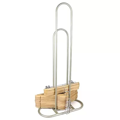 The Hanger Store™ Metal Hanger Stacker Stand Coat Hangers Storage Organiser • £25.99