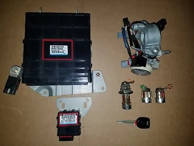 2002 Mitsubishi Montero Ecu Ecm Engine Computer Immobilizer Ignition Switch Key • $420