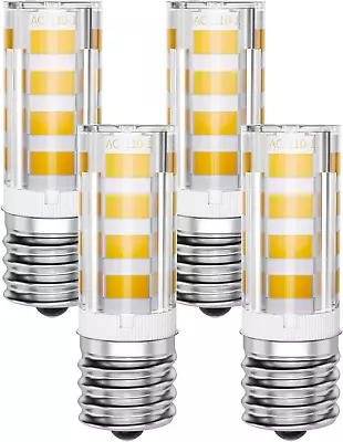 4Pack E17 Led Appliance Bulb 40W 125V Microwave Bulb Daylight 6000K Stove Light • $14.99