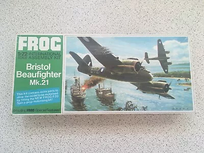 Frog 1/72 Bristol Beaufighter Mk21complete Kitdecalsstand & Instructions • £13.75