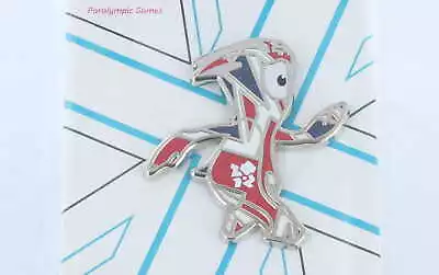 2012 Olympic Games Union Jack Mandeville Pin Badge • £6.49