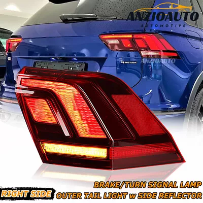 Rear Right Outer Passenger Brake Lamp Tail Light For 2018-2023 Volkswagen Tiguan • $85.98