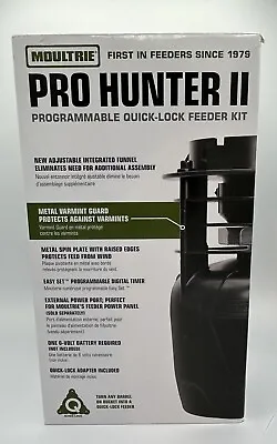 Moultrie Pro Hunter 2 II Deer Feeder Kit Programmable Digital Timer Hunting NEW • $42.88