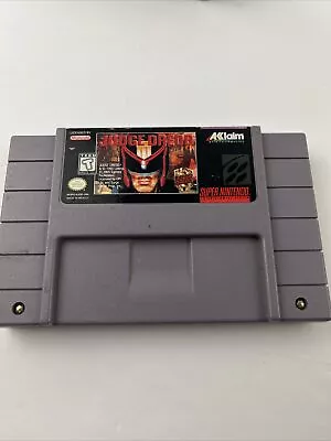 Judge Dredd - SNES (Super Nintendo Entertainment System) - No Box • $13