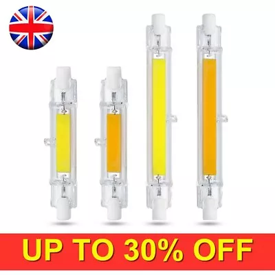 Dimmable R7s LED Bulbs 78mm 118mm 6W 12W Security Flood Replaces Halogen Bulbs • £4.67