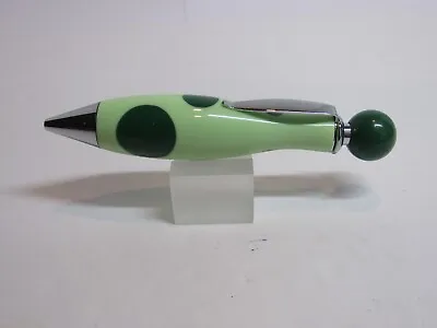 Terzetti Dot Mini Fat Ballpoint Pen- Green Dot- Great Gift • $6.29