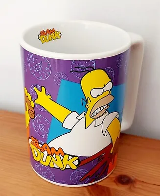 £11.99 • Buy The Simpsons Extra Large Square Handled Mug 2002 Kinnerton Homer  Slam Dunk 