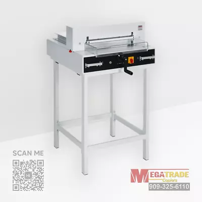 MBM Triumph 4350  16.8 Inch Fully Automatic Paper Cutter 300 Sheet Capacity • $4000