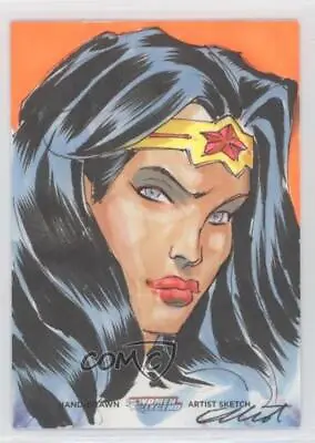 2013 The Women Of Legend Sketch Cards 1/1 Elliot Fernandez Wonder Woman S5j • $115.24