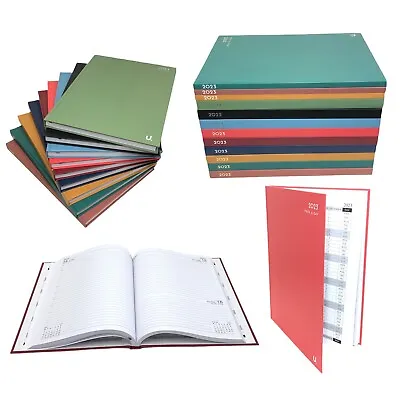 2023 A5 A4 Diary Week To View Page A Day Desk Diary Hard Backed Diary Planner • £4.95