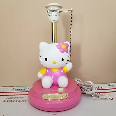 £49.11 • Buy Sanrio Hello Kitty Table Lamp Desk Pink Cat Push Button Light KT3095 RARE 
