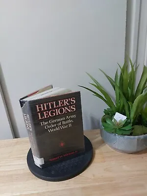 WWII History: Hitler’s Legions By Samuel W. Mitcham Jr. Hardcover 1985 Clear Dj • $19.99