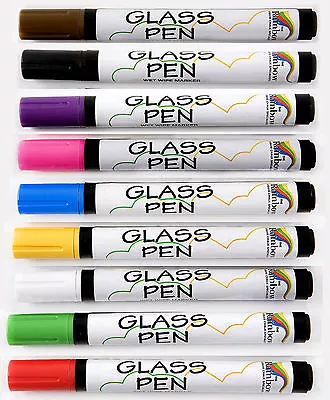 Glass Pen - Small Nib - Writing Colourful Signage On Glass Windows & Mirrors • £3.99