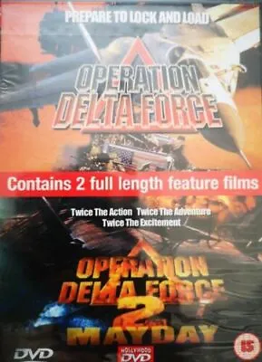 Operation Delta Force 1 & 2 Mayday DVD Action & Adventure (2002) - New • £5.65