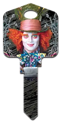 $8.38 • Buy COLORFUL DISNEY MAD HATTER House Key Blank For Kwikset KW1 KW10 KW11