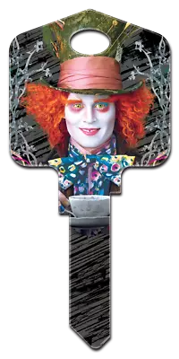 $8.38 • Buy COLORFUL DISNEY MAD HATTER House Key Blank For Kwikset KW1 KW10 KW11