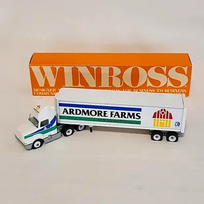 Winross ARDMORE FARMS Refrigerated Truck Tractor Trailer 1:64 Diecast #N3-5 • $19.55