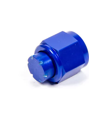 Aeroquip Fitting - Cap - 10 AN - Aluminum - Blue Anodize - Each (FCM3742) • $58.59