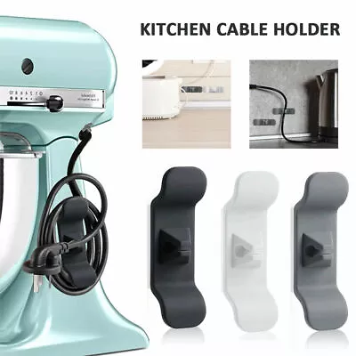 £5.95 • Buy 10PCS Winder Cable Cord Holder For Kitchen Appliances Cord Organizer Cord Wrap