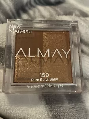 Almay Shadow Squad Quad Eyeshadow Palette  150  Pure Gold Baby Eye Make Up New • $9.79