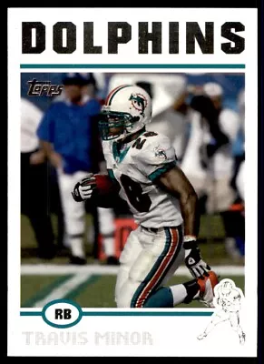 2004 Topps #69 Travis Minor Miami Dolphins • $1