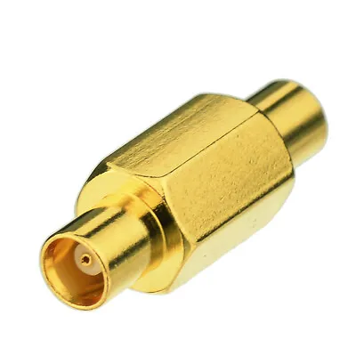 MCX Adapter MCX Jack To Female Straight 50 Ohm RF Coax Connector Adapter • £2.96