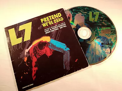 L7 - Pretend We're Dead CD Single • £3.49