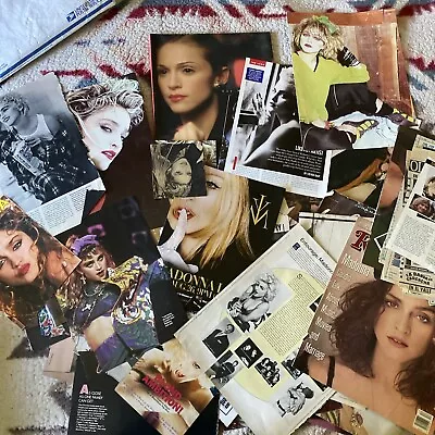 Madonna Clippings/Articles/Evita Book • $45