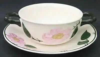 Villeroy & Boch Wild Rose  Cream Soup & Saucer 1972907 • $33.99