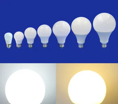 10x E27 LED Light 1W 3W 5W 7W 9W 12W 15W Globe Lamp DC12V/12-24V Camping Bulb #T • $24.99