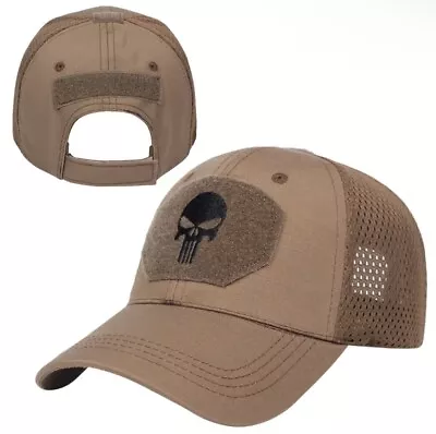 Coyote Brown Punisher Operator Cap Law Enforcement Tactical EDC • $15.49