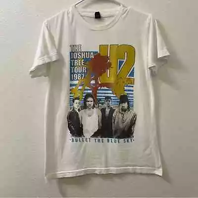 U2 The Joshua Tree Tour Shirt White Small • $15