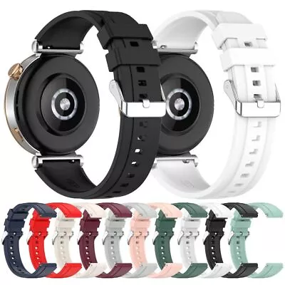 Watch Silicone Strap Bracelet For Huawei Watch GT4 41/46MM Smart Watch • $6.80