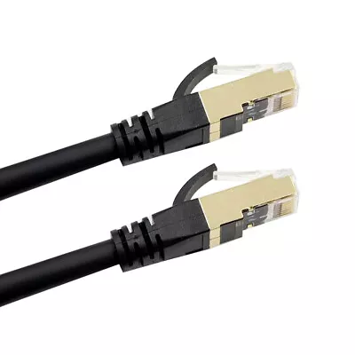 Cat8 Ethernet Cable High  Network Cable 40Gbps 2000Mhz/ Shielded H5C7 • $14.49