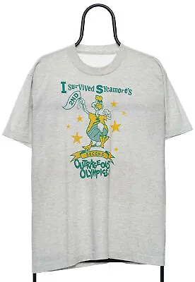 Vintage 80s Single Stitch Outrageous Olympics TShirt - Medium • $27.86