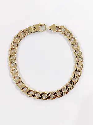 9ct Curb Bracelet Solid 9ct Gold 25.8 Grams 9ct Gold Curb Link • £874