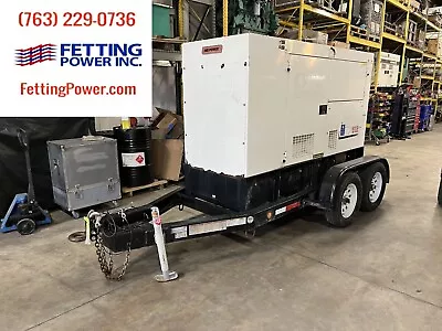 70kVA Multiquip DCA-70SSJU4I Mobile Diesel Generator - S/N: 7305836 • $18900