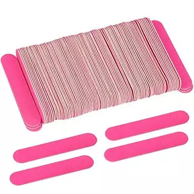 200 Disposable Mini Nail File Bulk 3.4 Inch Double Sided Emery Boards For Fin... • $17.49